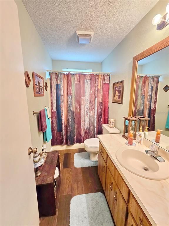 Bathroom, Dual Sink Vanities, Interior, Wood Texture Flooring