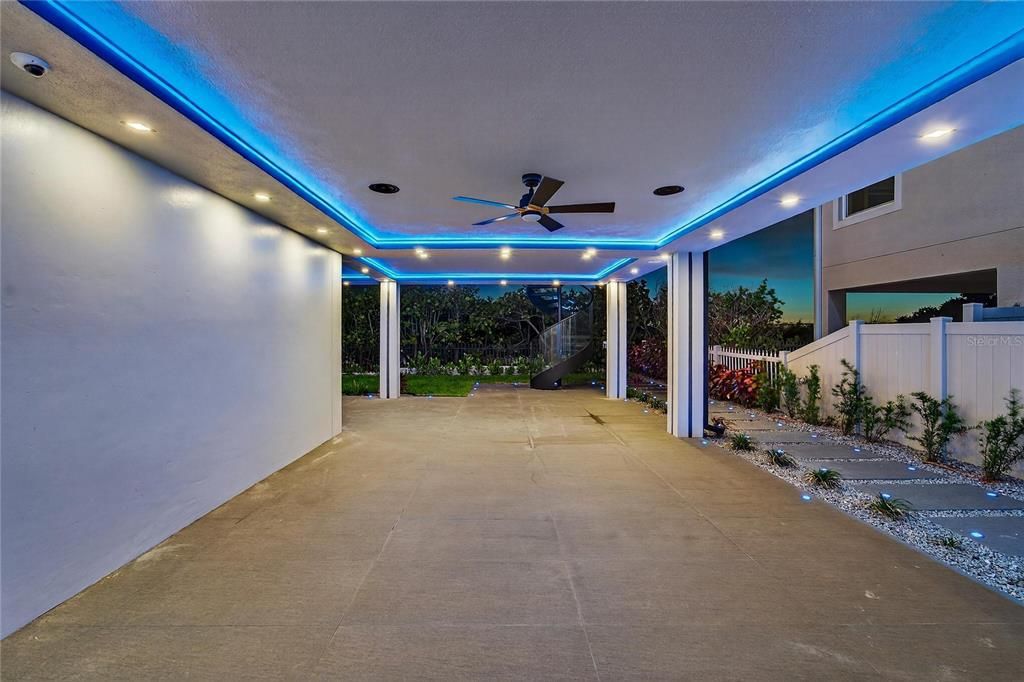 Exterior, Recessed Lighting