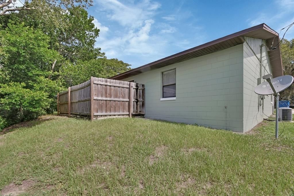 Backyard, Exterior