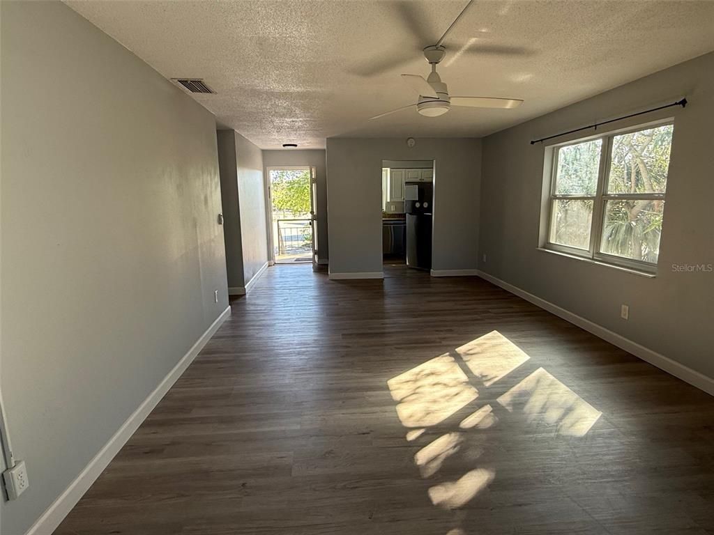 Empty room, Interior, Wood Texture Flooring