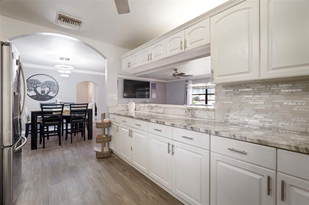 Dining room, Interior, Kitchen, Wood Texture Flooring