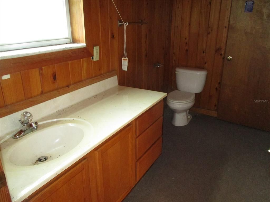 Bathroom, Interior, Wooden Walls