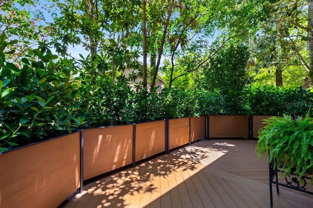 Exterior, Wood Texture Flooring