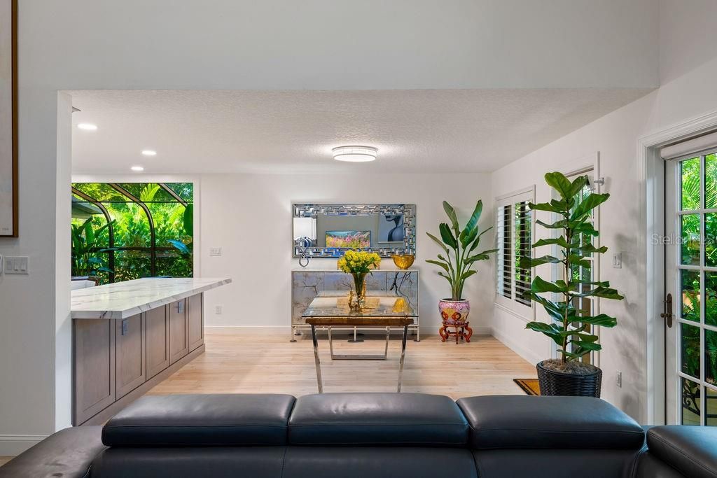 Interior, Recessed Lighting, Wood Texture Flooring