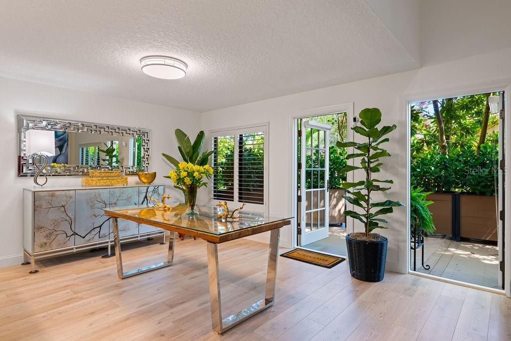 Home Office, Interior, Wood Texture Flooring