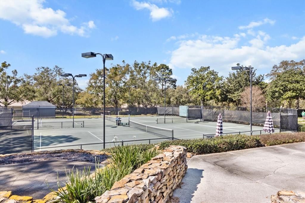 Exterior, Tennis Courts