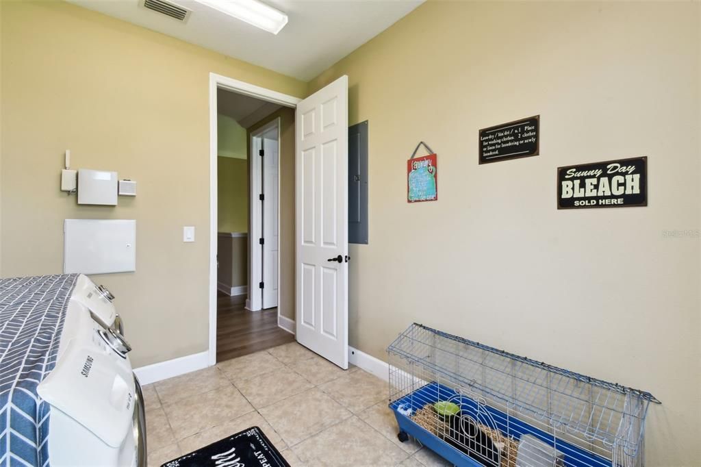 Interior, Washer