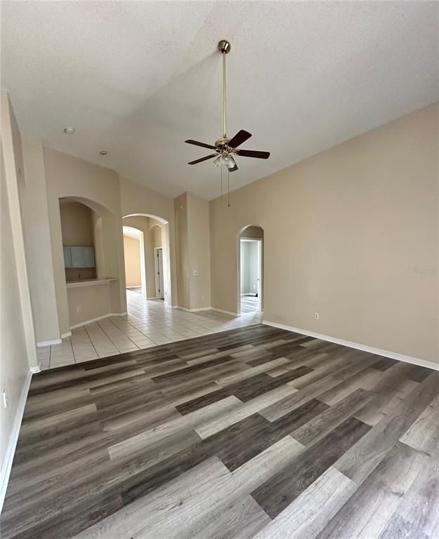 Empty room, Interior, Wood Texture Flooring