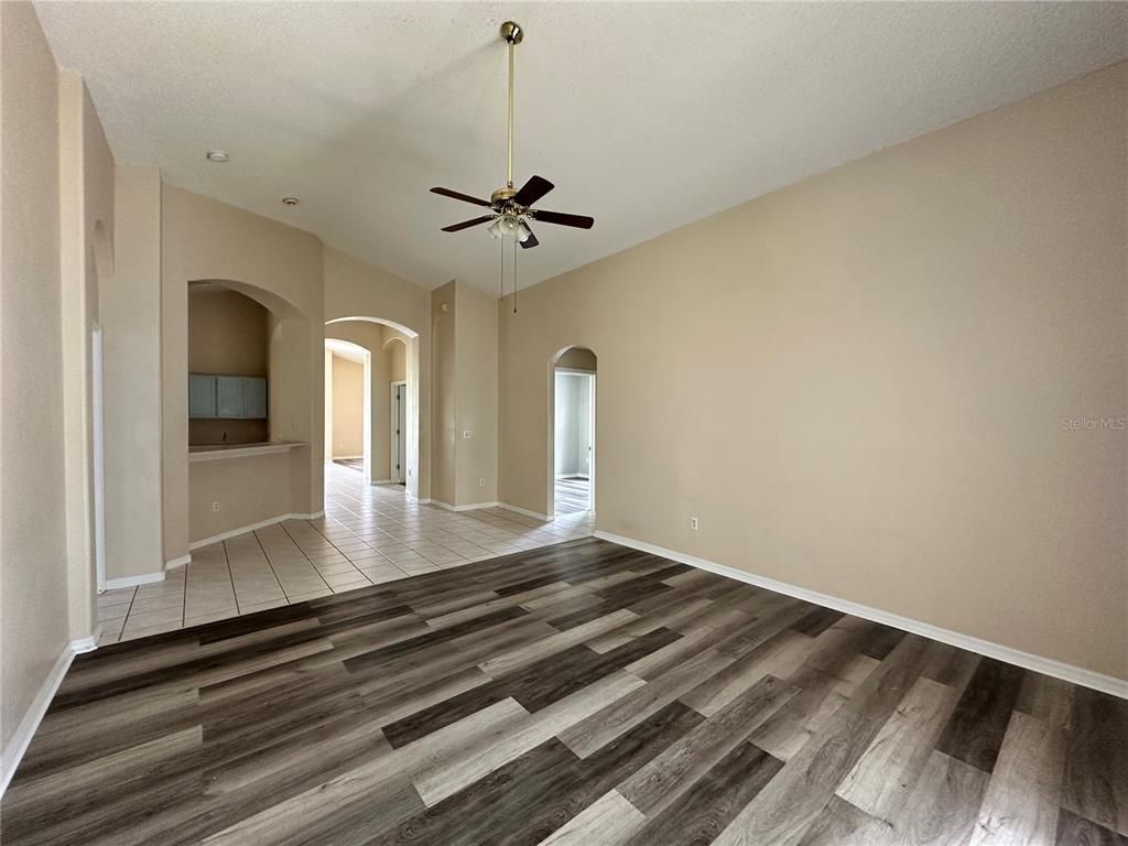 Empty room, Interior, Wood Texture Flooring