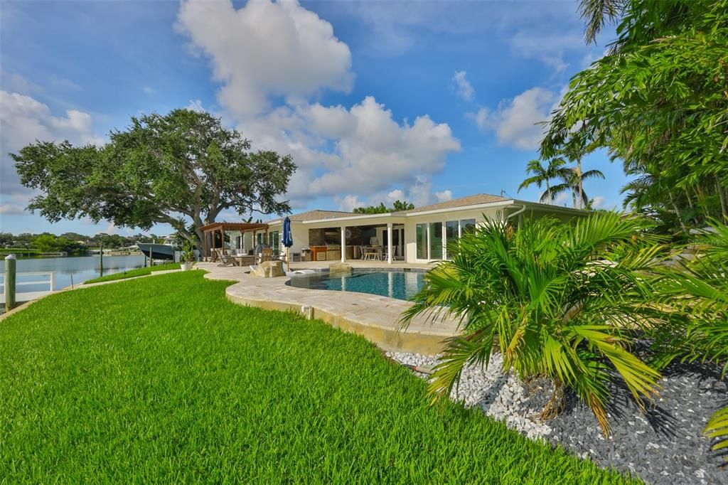 Backyard, Exterior, Pool, Water