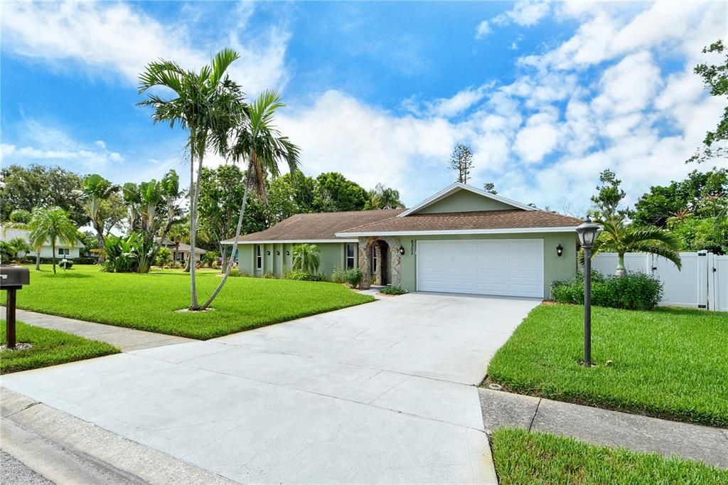 Attached, Backyard, Exterior, Facade, Ranch