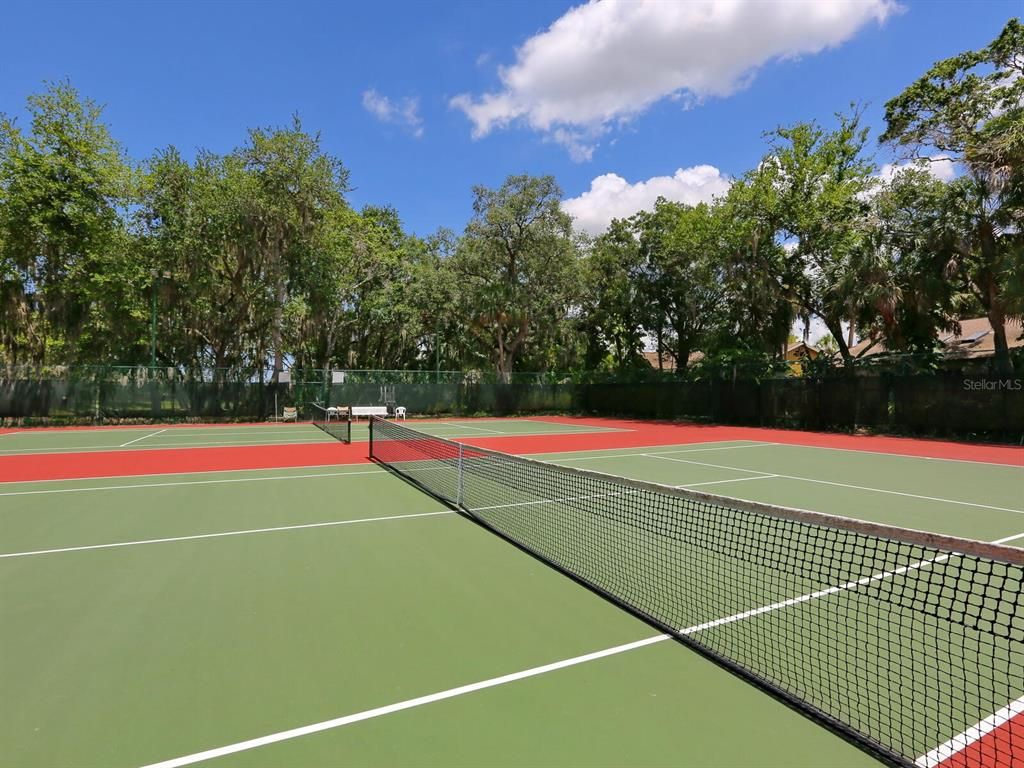 Exterior, Tennis Courts