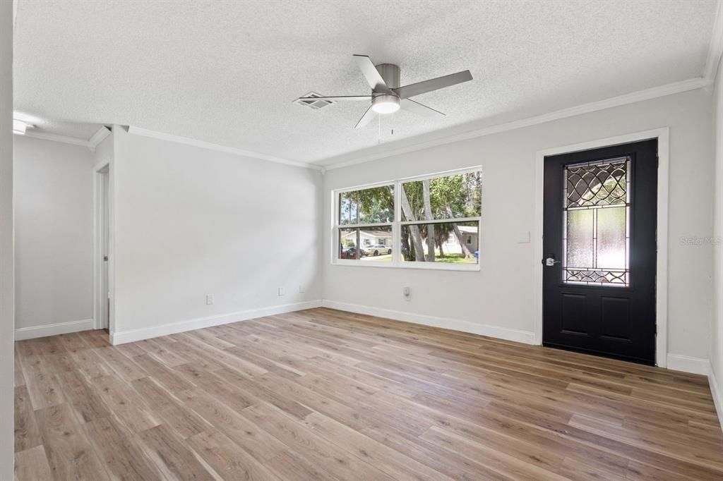 Empty room, Interior, Wood Texture Flooring