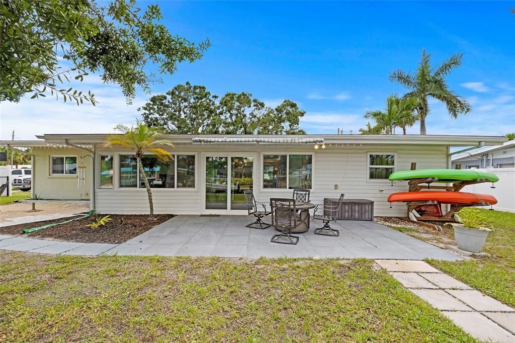 Backyard, Exterior