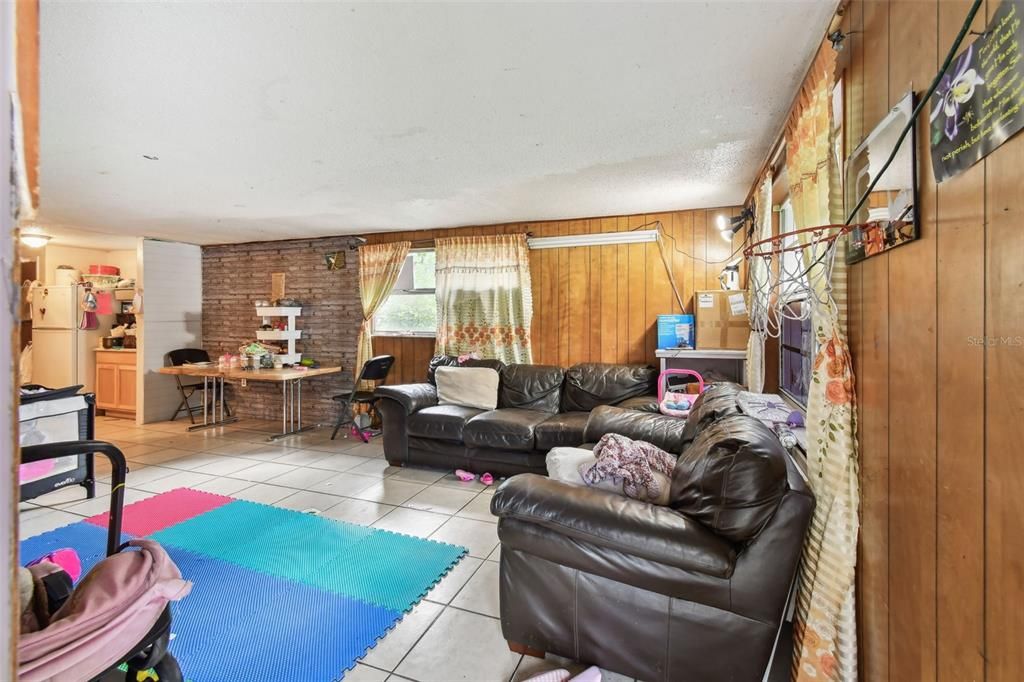 Interior, Living room, Stone Walls, Wooden Walls
