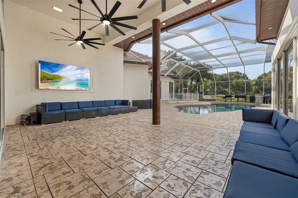 Glass Ceilings, Interior, Pool, Sun Room
