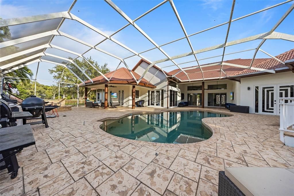 Glass Ceilings, Interior, Pool, Sun Room