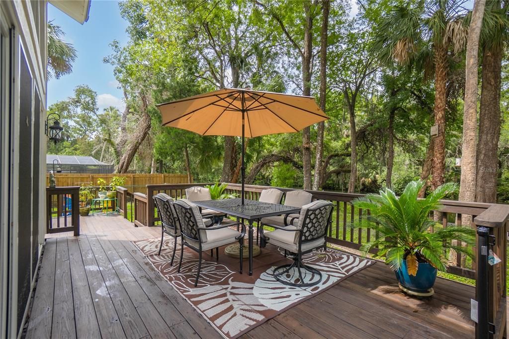 Exterior, Wood Texture Flooring