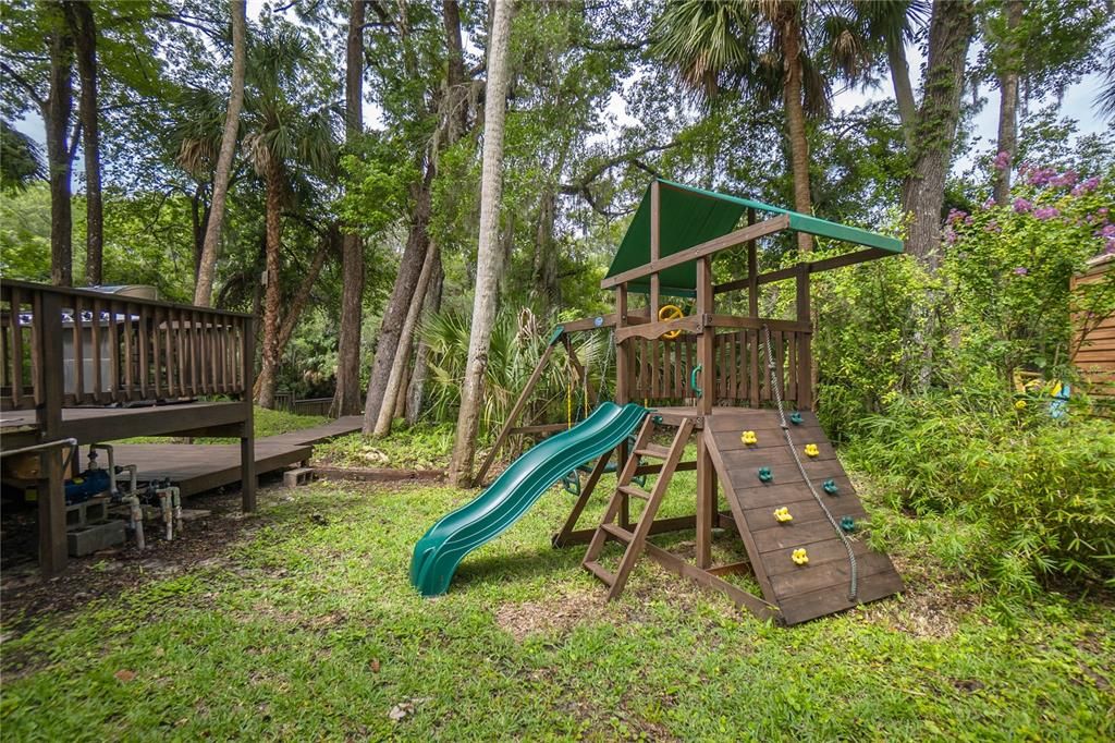 Backyard, Exterior, Playground