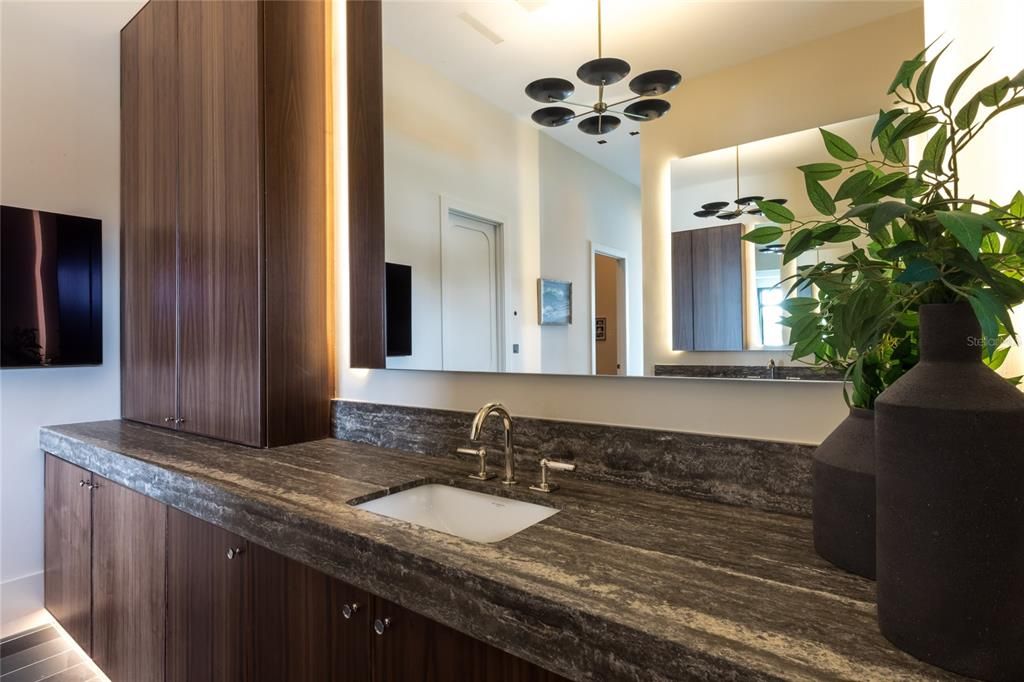Bathroom, Interior, Pendant Lights