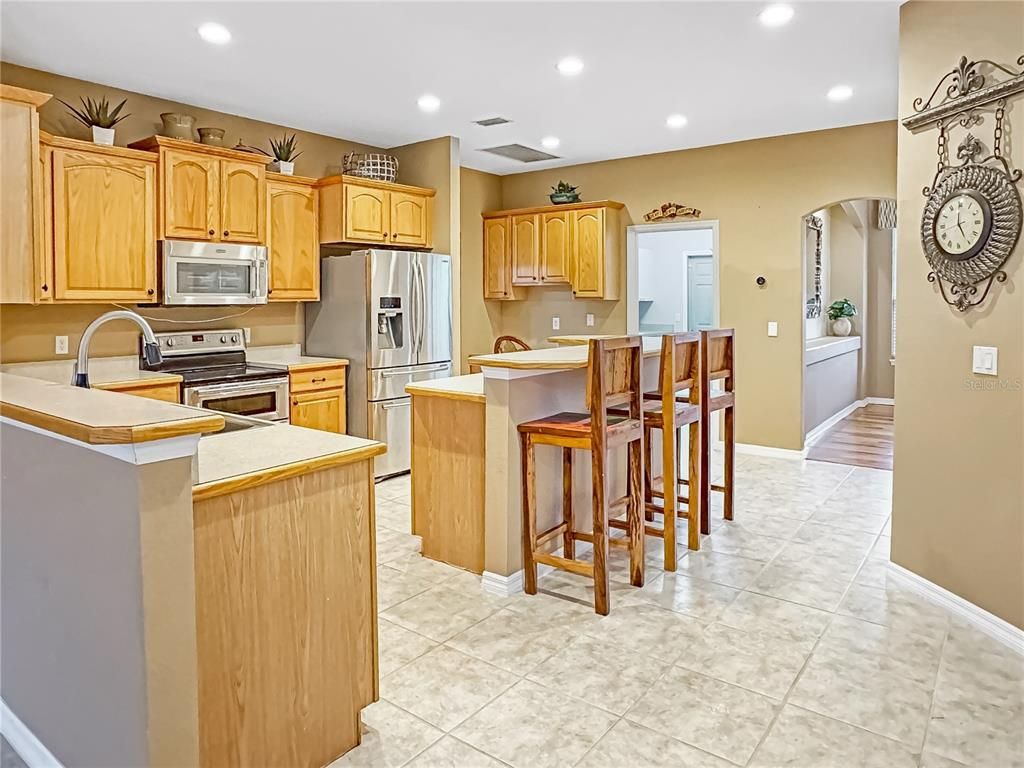 Interior, Kitchen, Recessed Lighting