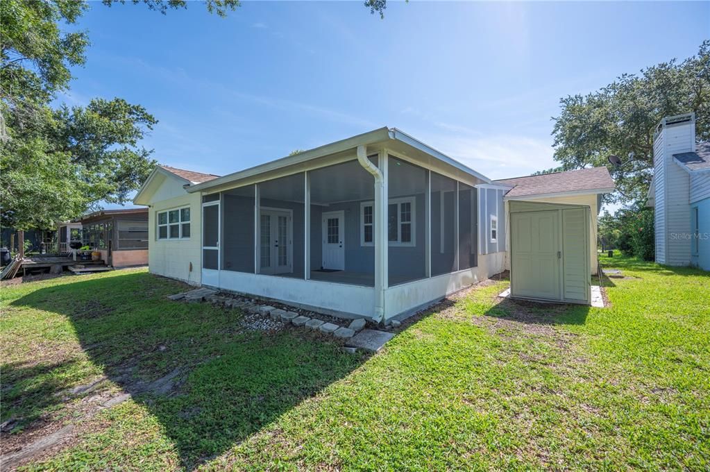 Backyard, Exterior