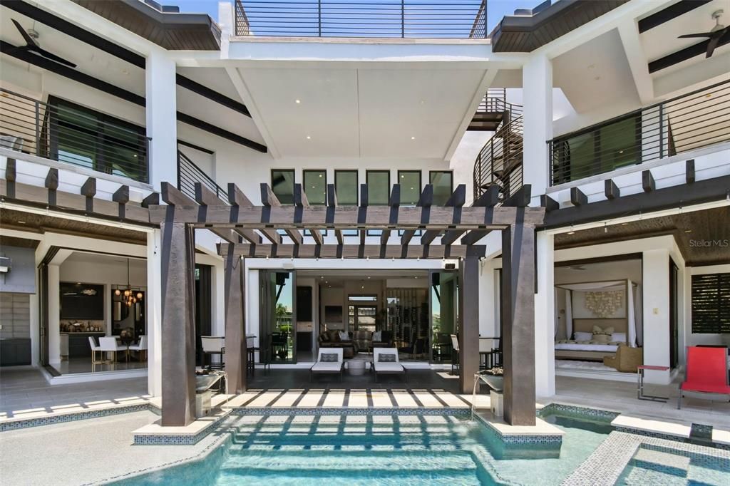 Glass Ceilings, Interior, Pool, Sun Room