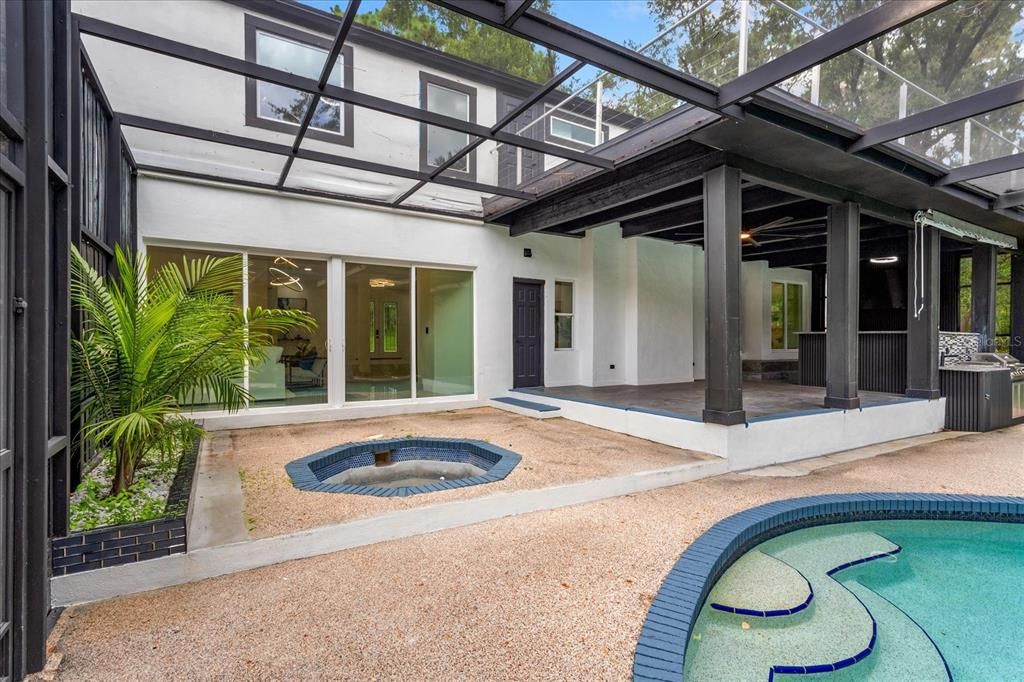Glass Ceilings, Interior, Pool, Sun Room
