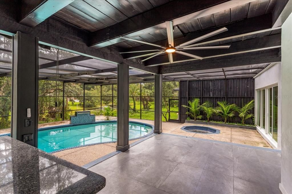 Glass Ceilings, Interior, Pool, Sun Room