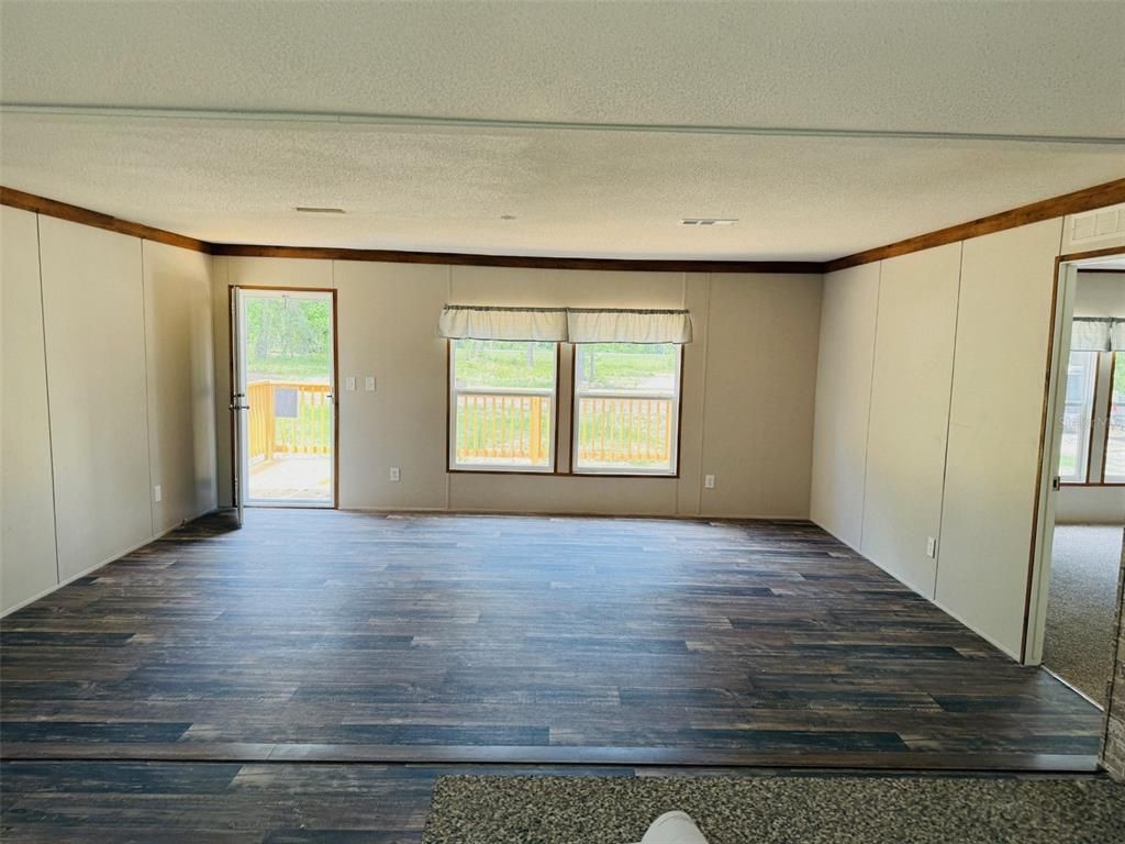 Empty room, Interior, Wood Texture Flooring