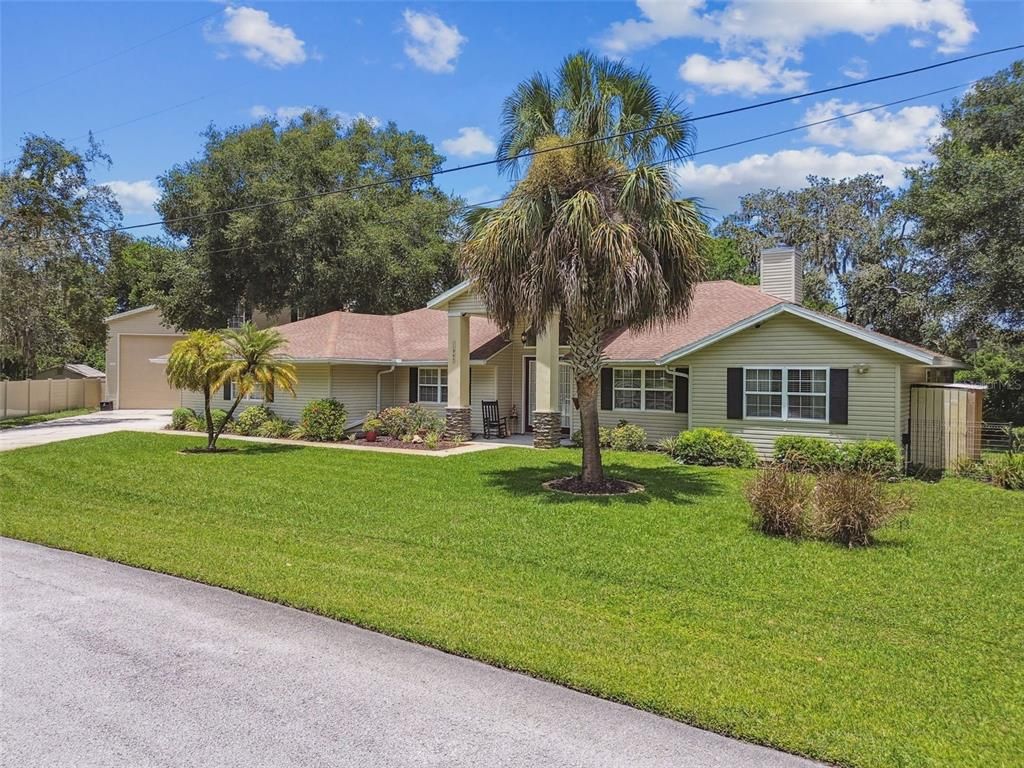 Attached, Backyard, Exterior, Facade, Ranch