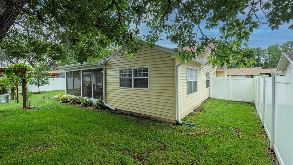 Backyard, Exterior