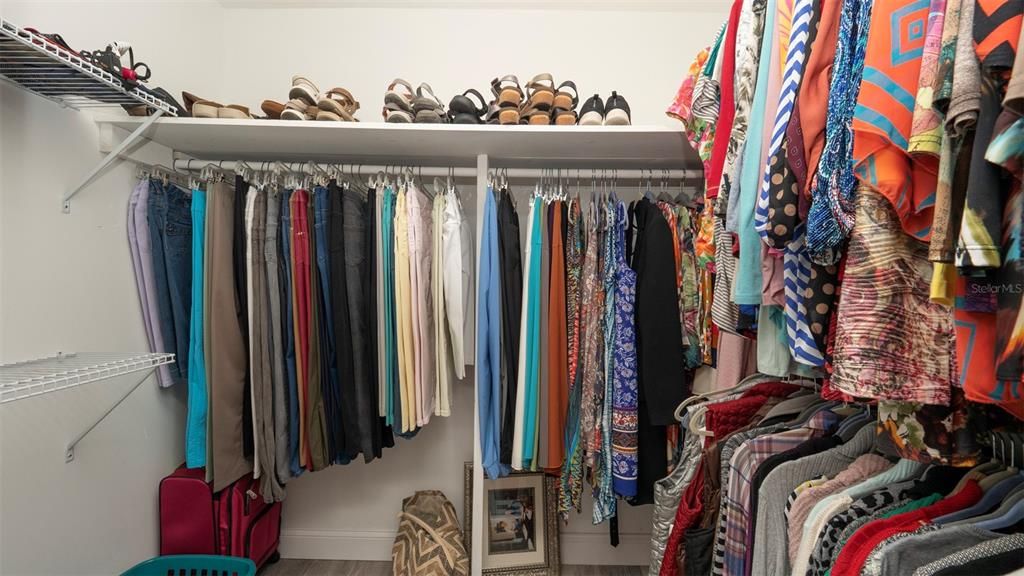 Interior, Walk-in Closets, Wood Texture Flooring