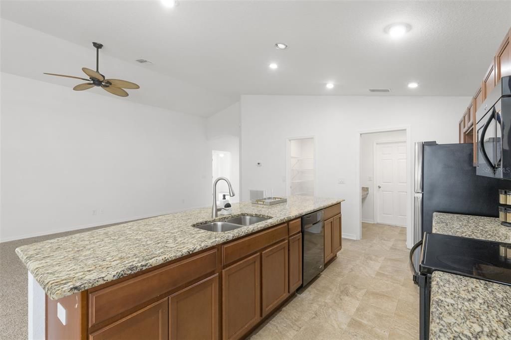 Interior, Kitchen, Recessed Lighting