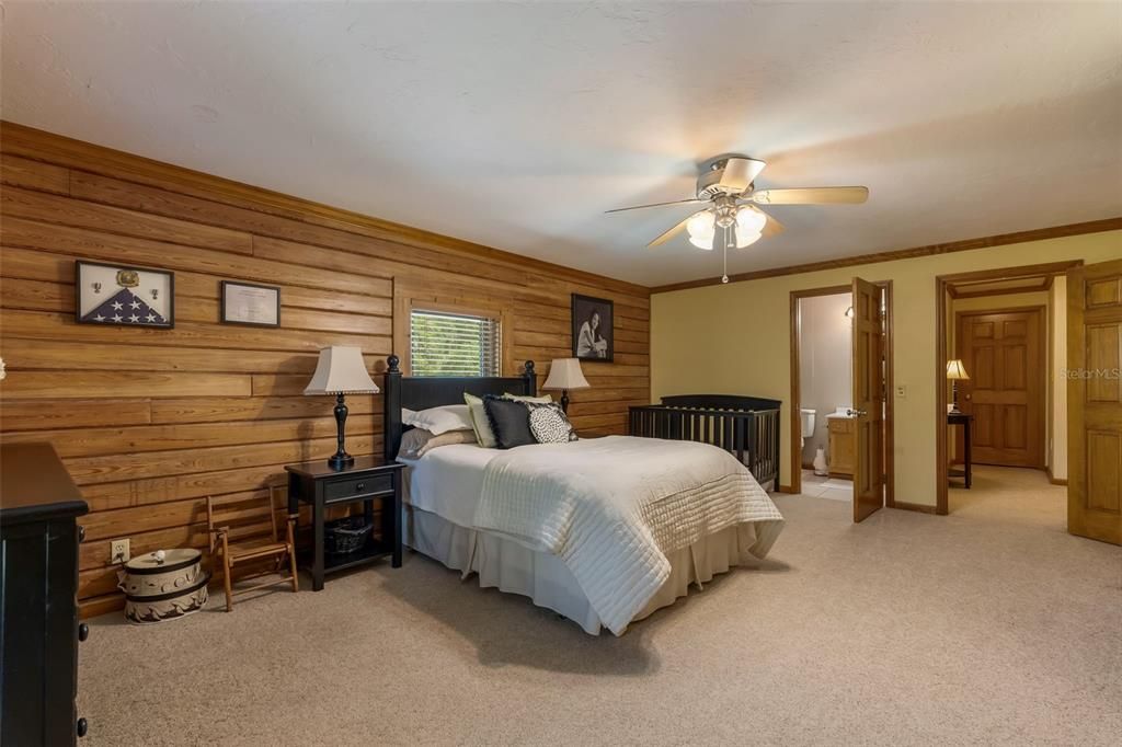 Bedroom, Interior, Wooden Walls