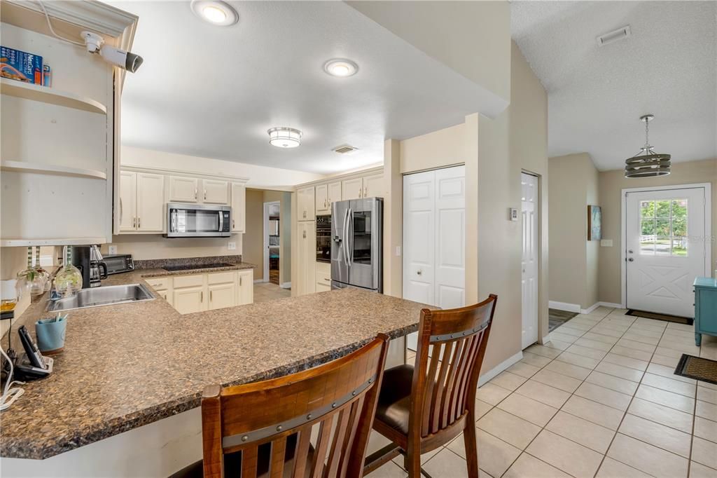 Interior, Kitchen, Recessed Lighting, Stainless Steel Appliances