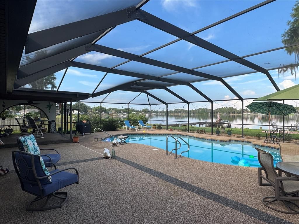 Glass Ceilings, Interior, Pool, Sun Room, Water