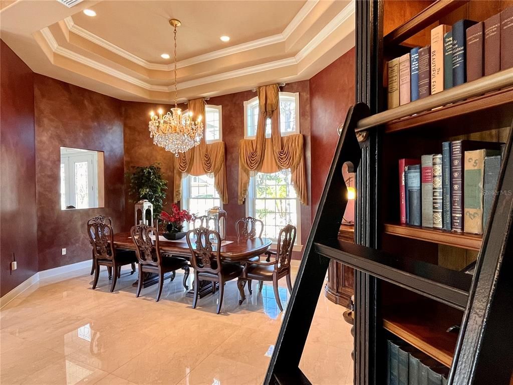 Chandelier, Dining room, Interior, Recessed Lighting