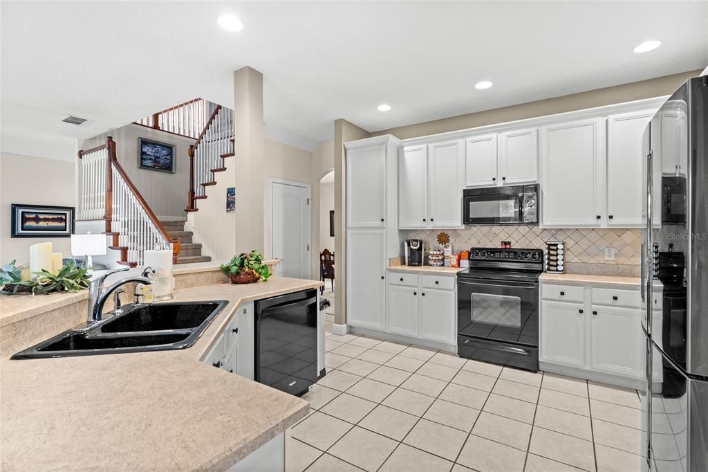 Interior, Kitchen, Recessed Lighting