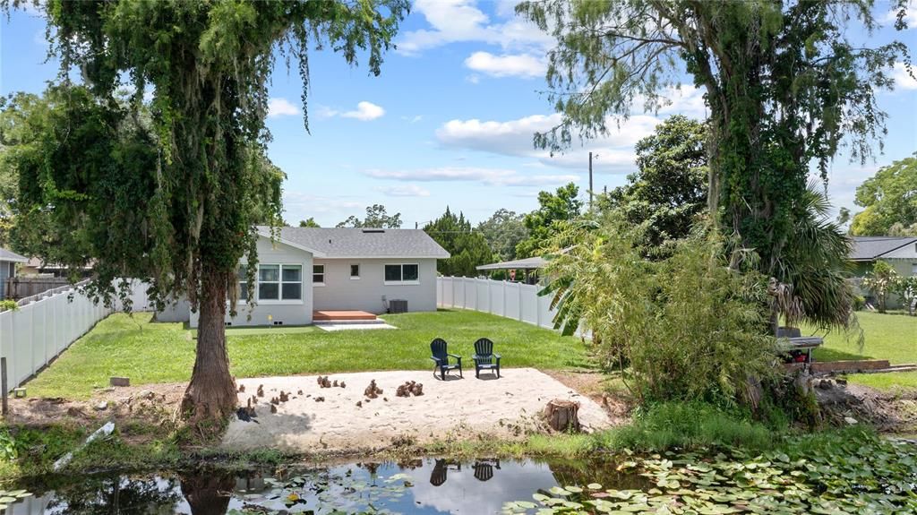 Backyard, Exterior