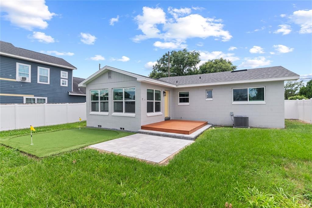Backyard, Exterior