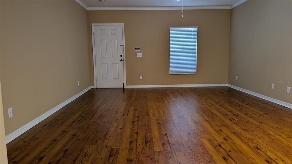 Empty room, Interior, Wood Texture Flooring
