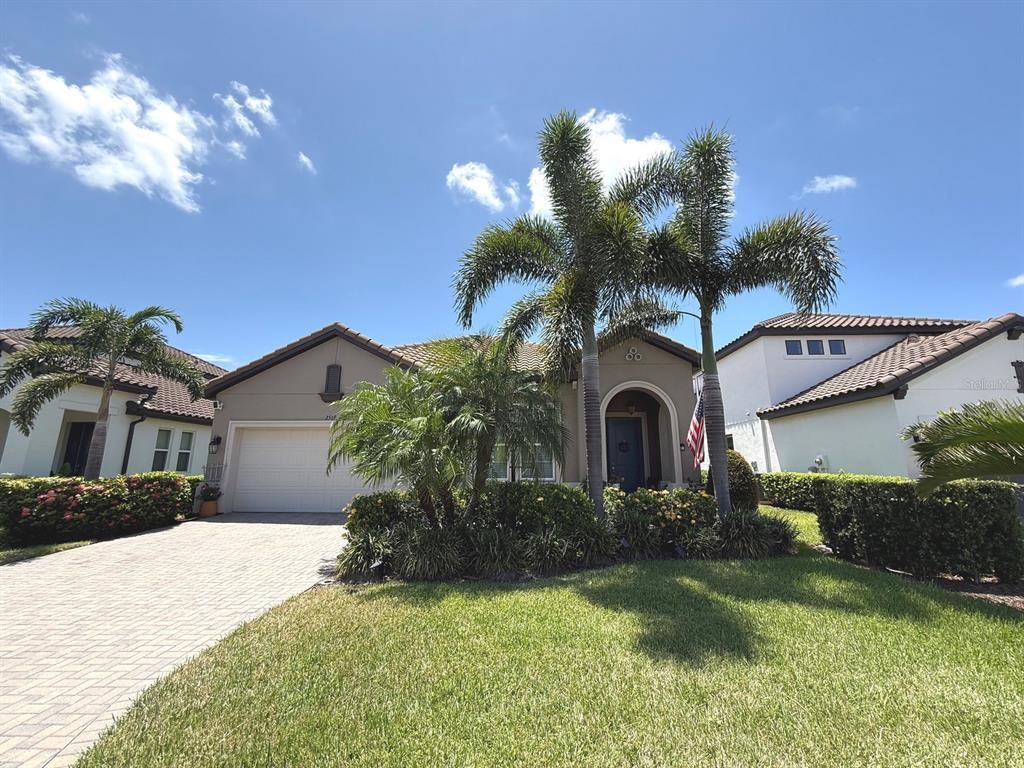 Attached, Backyard, Exterior, Facade, Spanish Mediterranean