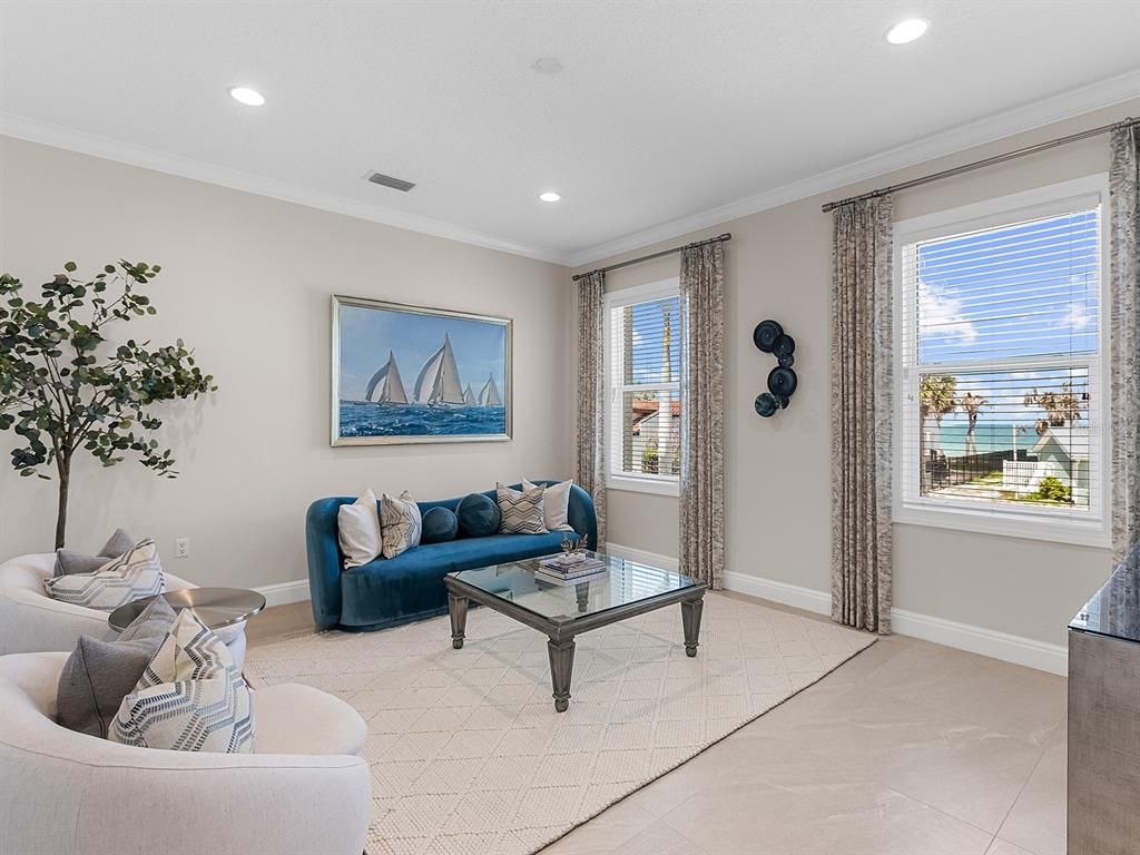 Interior, Living room, Recessed Lighting, Water