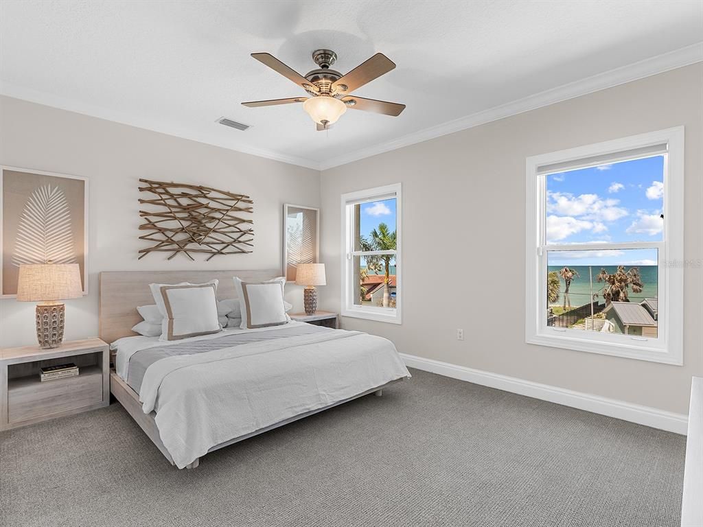 Bedroom, Interior, Water
