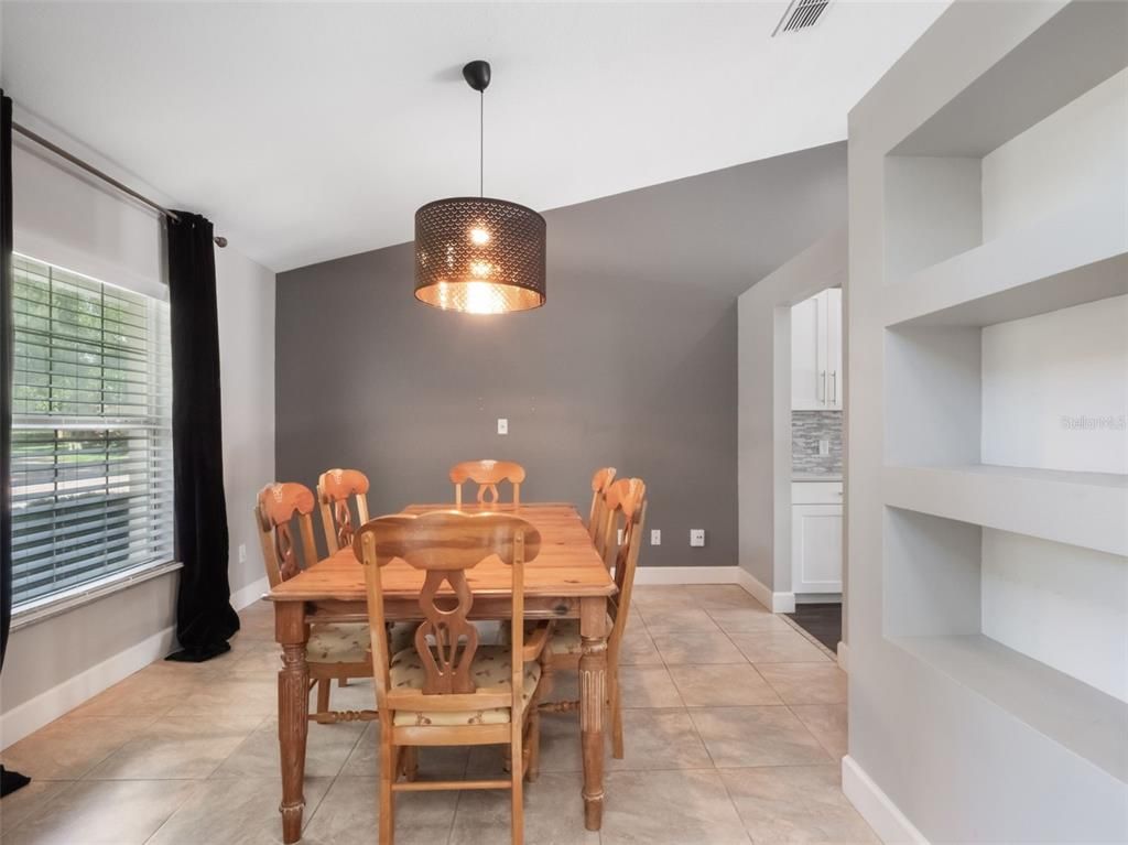 Dining room, Interior, Pendant Lights