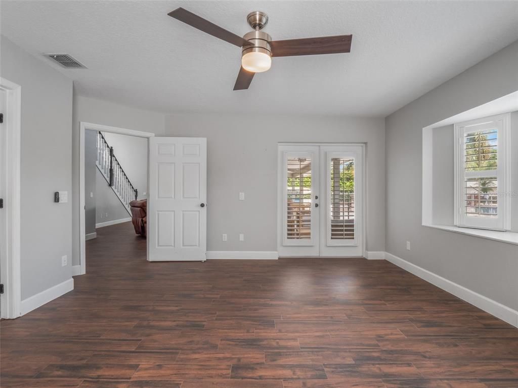 Empty room, Interior, Wood Texture Flooring