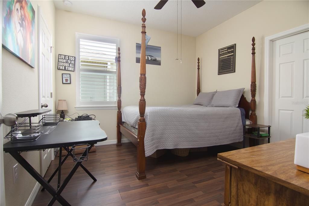 Bedroom, Home Office, Interior, Wood Texture Flooring