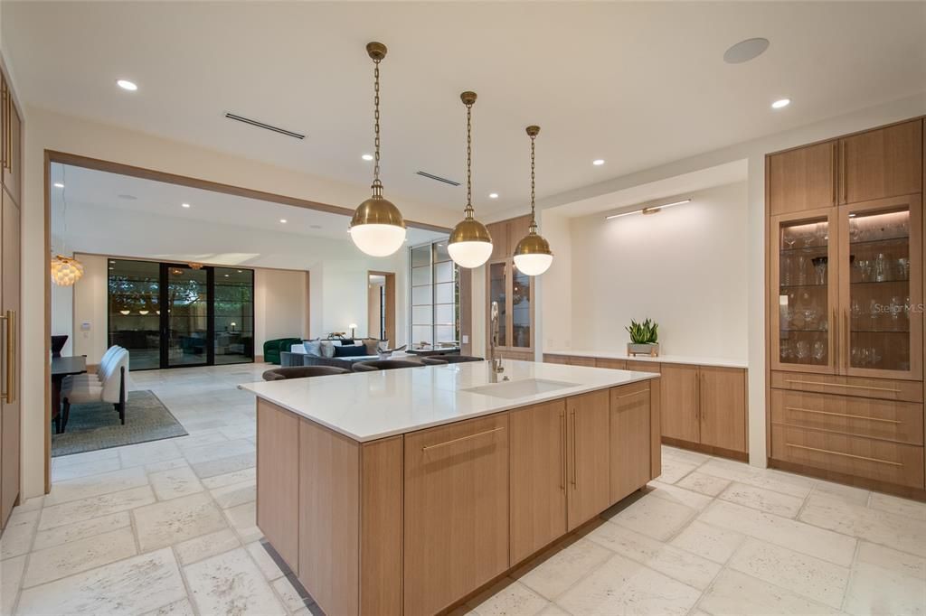 Interior, Kitchen, Pendant Lights, Recessed Lighting