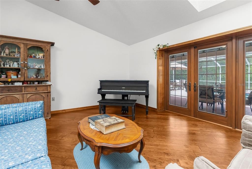 Interior, Piano, Wood Texture Flooring